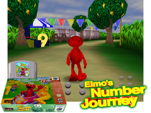 Elmo's Number Journey (USA) Cover